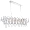 Cwi Lighting Aleka 24 Light Candle Chandelier With Chrome Finish 9910P58-24-601 - alternate 1